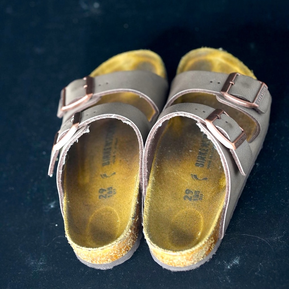 Birkenstocks Toddler sz 29; Gently Used/ Good condition Brown